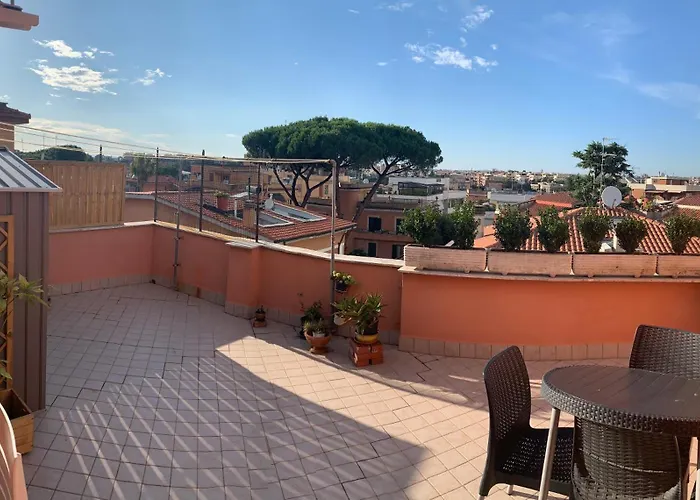 Mazzoni Suite, Panoramic Terrace&comfort Appartamento Roma